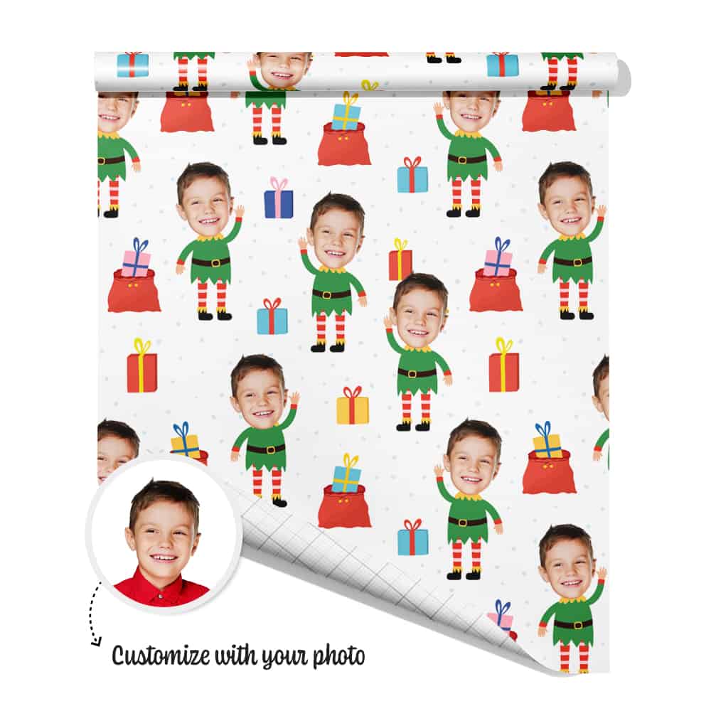 Personalized Wrapping Paper Christmas